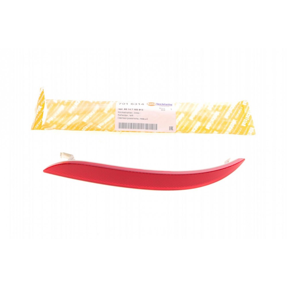 Світловідбивач бампера (заднього) BMW 5 (E60) 07-09 (L)