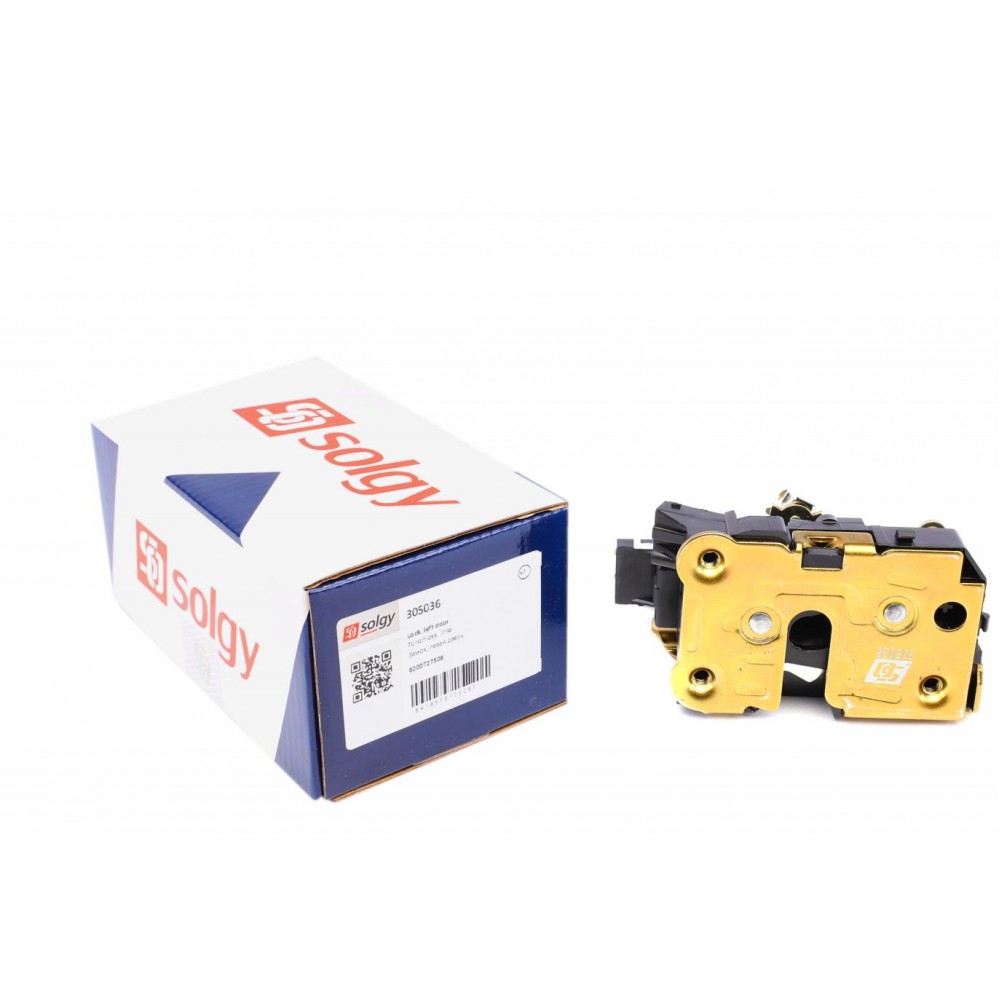 Замок дверей (передніх/L) Renault Kangoo 97-07 (електричний)