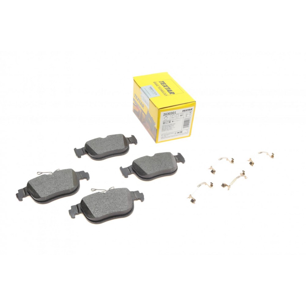 2630301 TEXTAR Комплект гальмівних колодок дисковий гальм