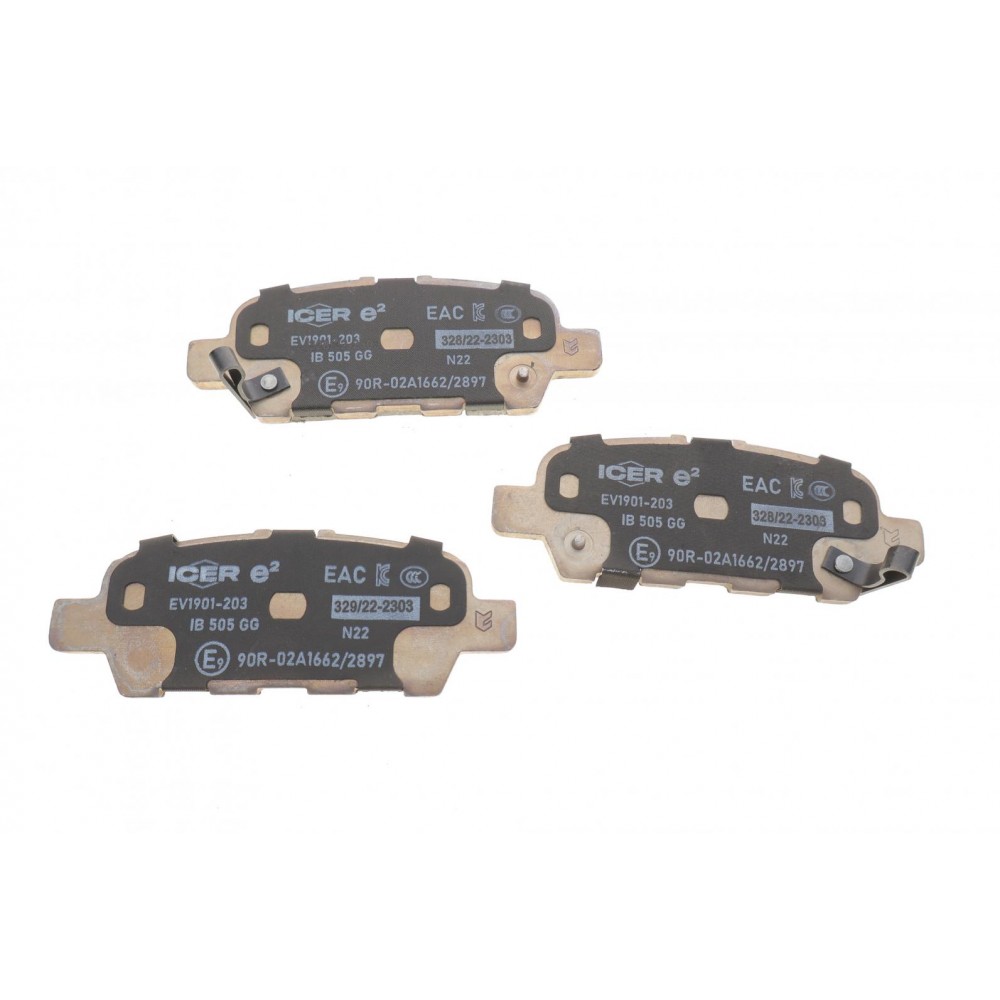 Колодки гальмівні (задні) Nissan Leaf 10-/NV200 e-NV 14-