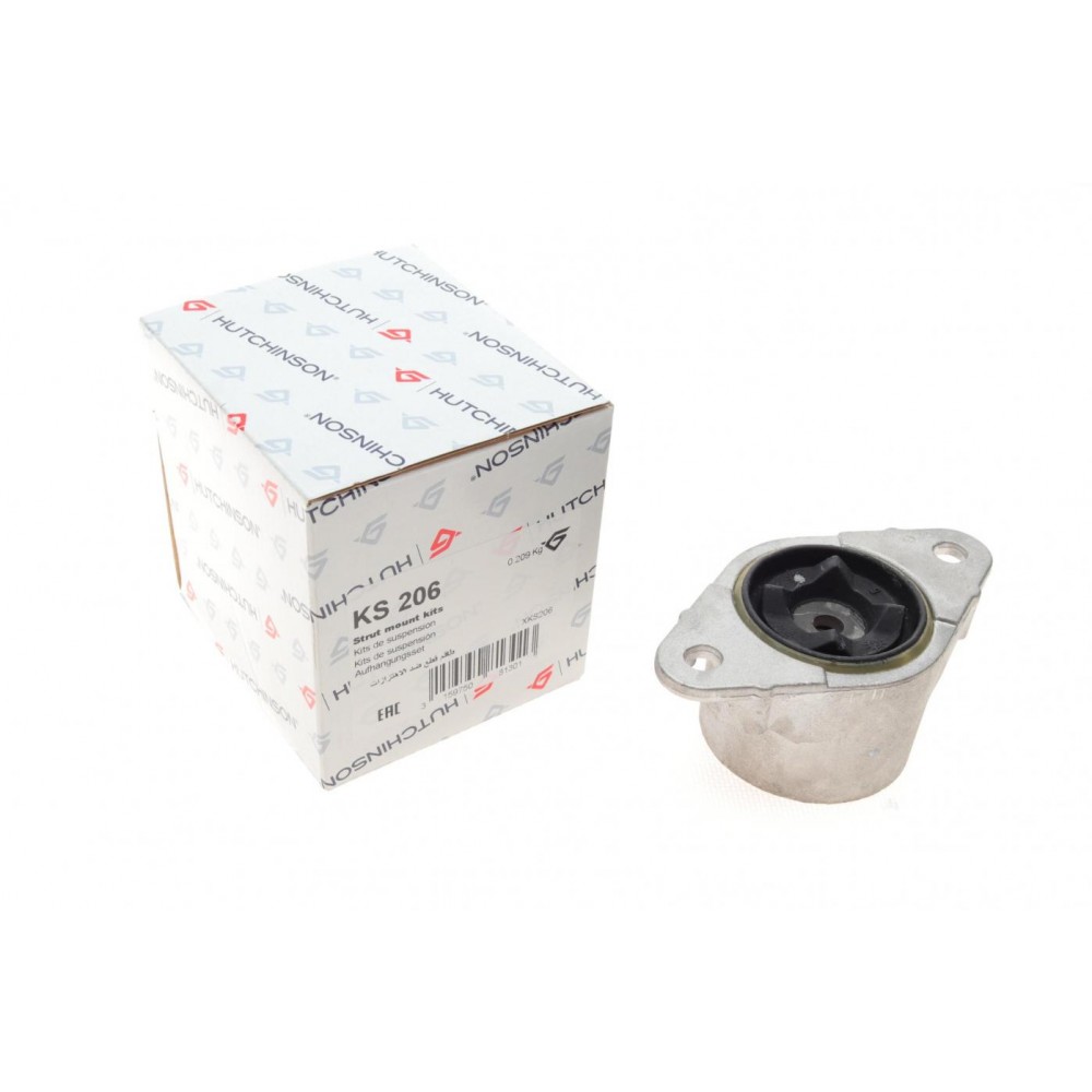 KS 206 HUTCHINSON Ремкомплект, Опора стійки амортизатора