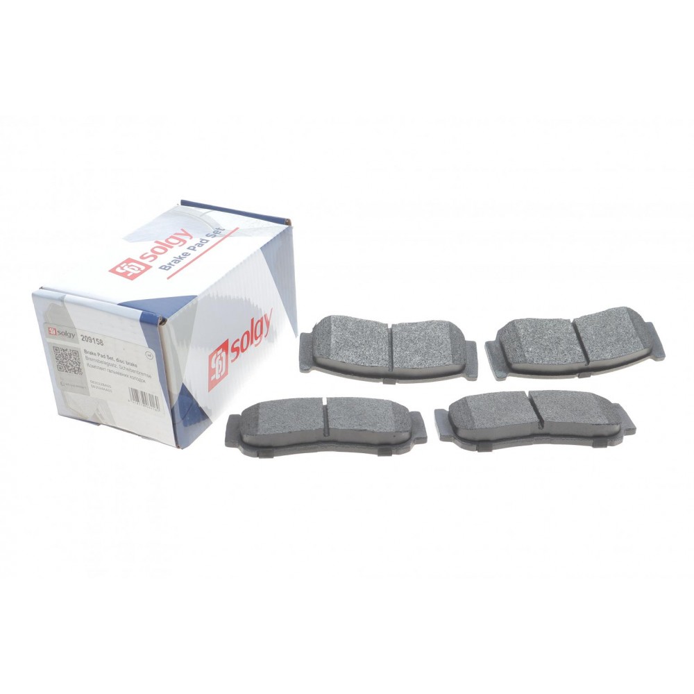 Колодки гальмівні (задні) Hyundai H-1 97-07/Santa Fe 05-15