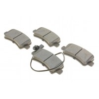 Колодки гальмівні (задні) Renault Master/Opel Movano 10- (однокатк.)/(з датчиком)