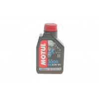 Олива моторне мінеральне MOTUL 3000 4T 20W-50, 1л (837011) (107318) купити в Україні цена