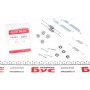 105-0813 QUICK BRAKE Комплектуючі гальмівна колодка