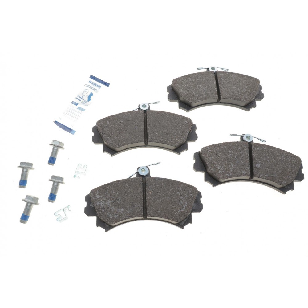 181118-700 ICER Комплект гальмівних колодок дисковий гальм