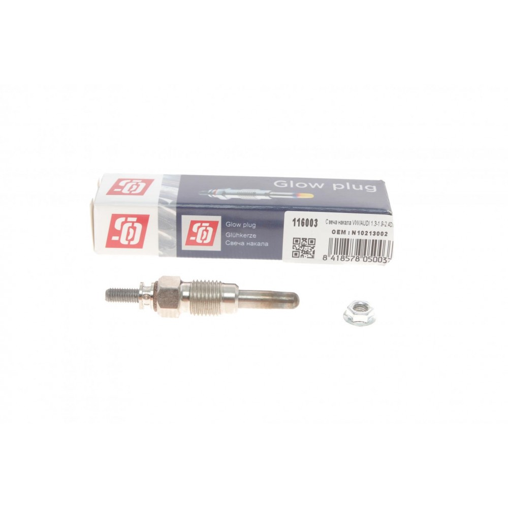 Свічка розжарювання VW/Audi 1.3-1.9-2.4D/TD (11V)