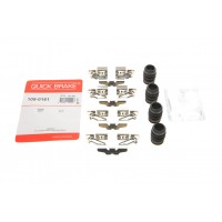 109-0161 QUICK BRAKE Комплектуючі колодки дискового гальма