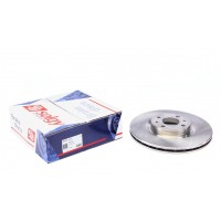 Диск гальмівний (передній) Fiat Doblo 01- (284x22) (R15)