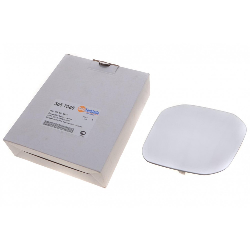 Скло дзеркала (з підігрівом) VW Caddy IV 15- (R)