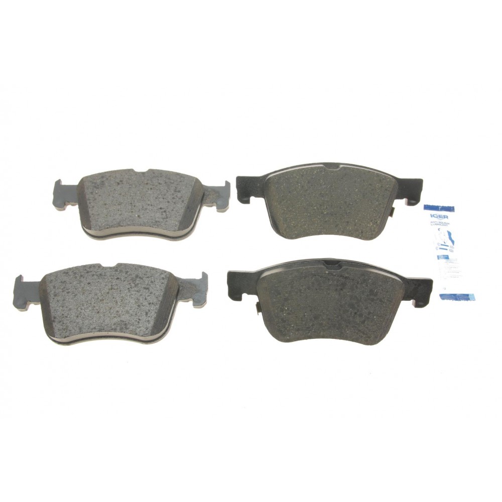 182321 ICER Комплект гальмівних колодок дисковий гальм