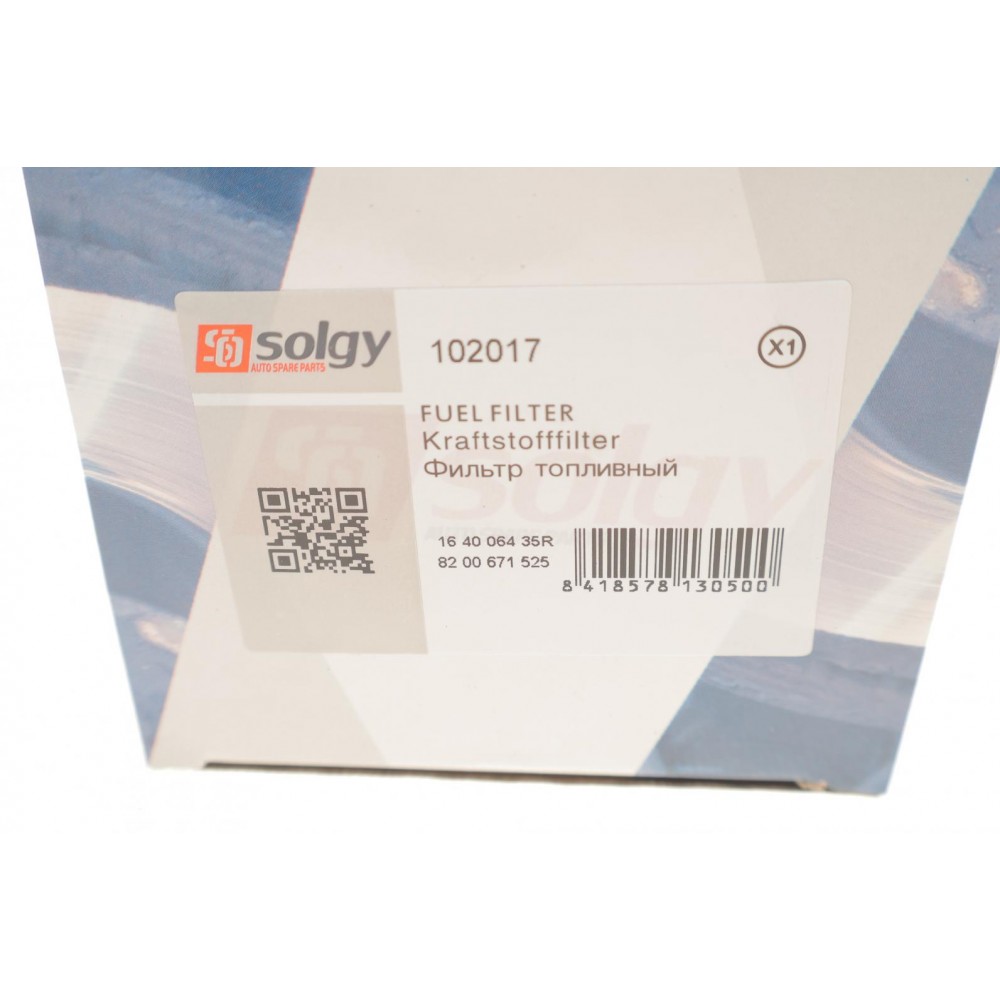 Фільтр паливний Renault Megane/Scenic 1.5-2.0DCI 08-