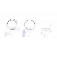 Кільця поршневі Citroen C2/C3/C4/Peugeot 206/207/307 1.4 03- (75.00mm/STD) (1.2-1.5-2.5)