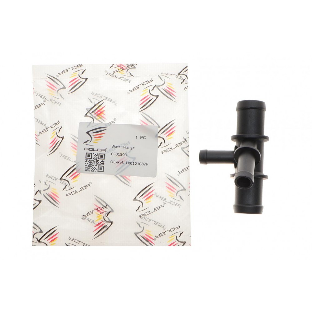 Фланець системи охолодження VW Caddy III 1.2 TSI 10-15