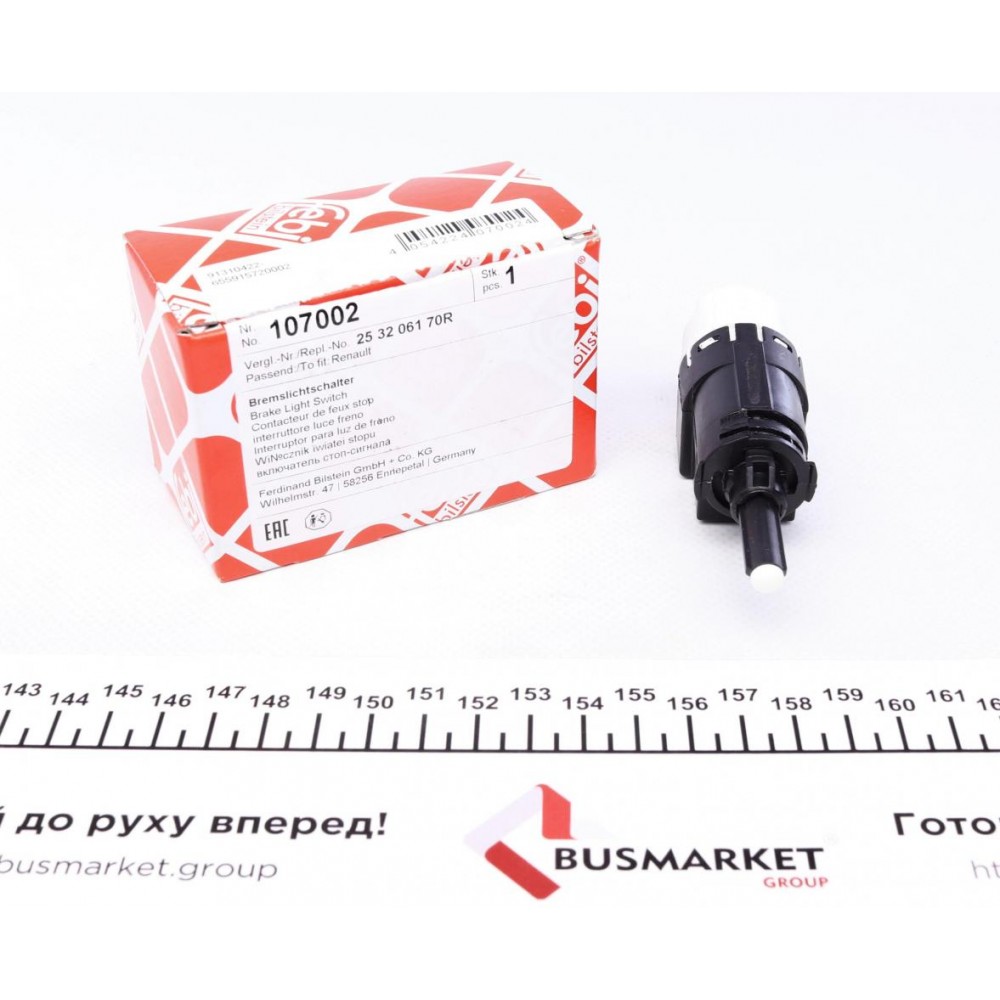 107002 FEBI BILSTEIN Вимикач ліхтаря сигналу гальмування