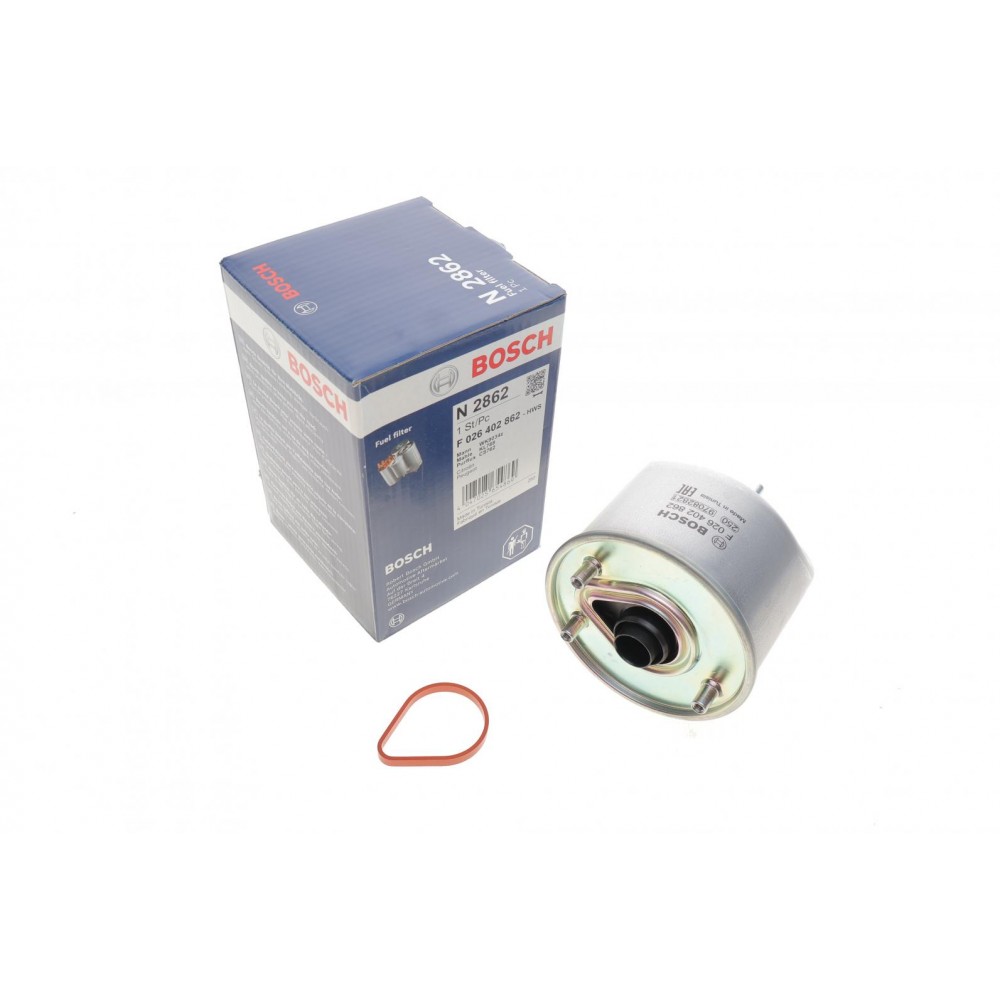 Фільтр паливнийCitroen Berlingo/C3/C4/C5,Peugeot 207/208/308/408 1.4HDI-1.6HDI 09 BOSCH F026402862