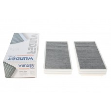 Фільтр салону MB E-class (W210) (к-кт 2шт.) (вугільний)