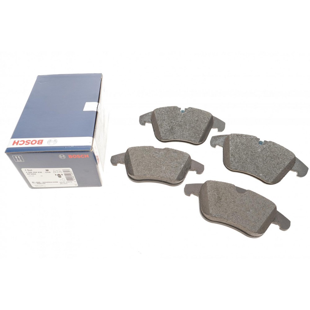0 986 494 830 BOSCH Комплект гальмівних колодок дисковий гальм
