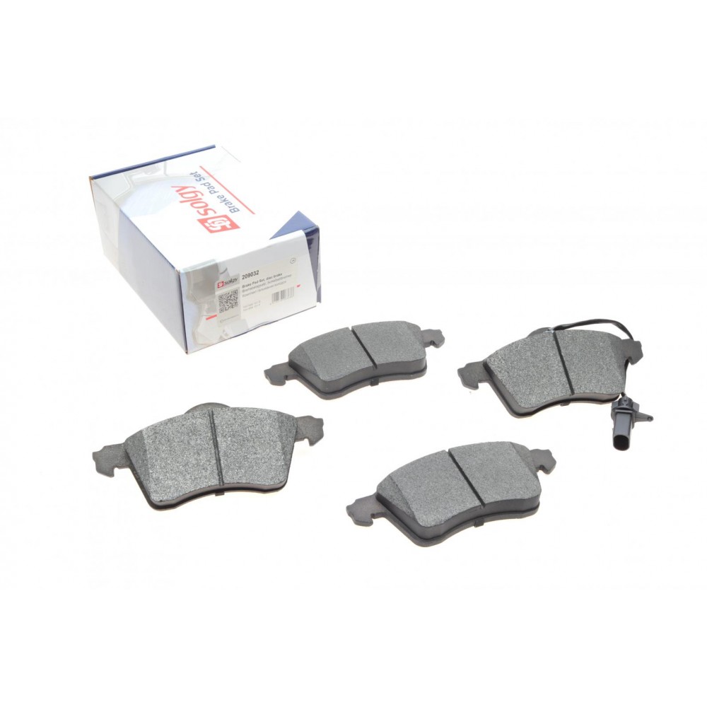 Колодки гальмівні (передні) VW T4 90-03 R15 (з датчиком)