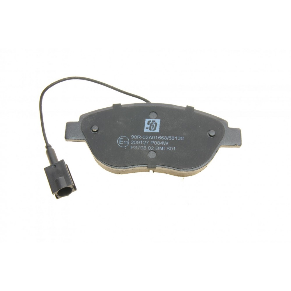 Колодки гальмівні (передні) Fiat Doblo 01-/Opel Combo 12- (Bosch)/(з датчиком)