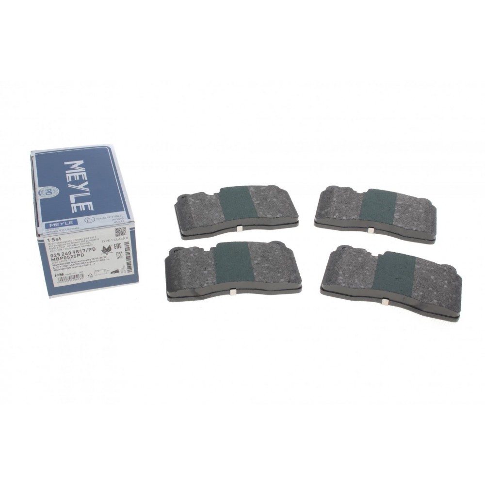 025 240 9817/PD MEYLE Комплект гальмівних колодок дисковий гальм