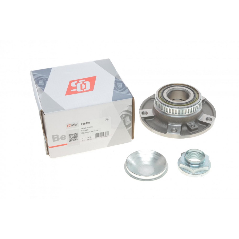 Підшипник маточини (передньої) BMW 5 (E34)/7 (E32)/8 (E31) -99 (к-кт) (+ABS)