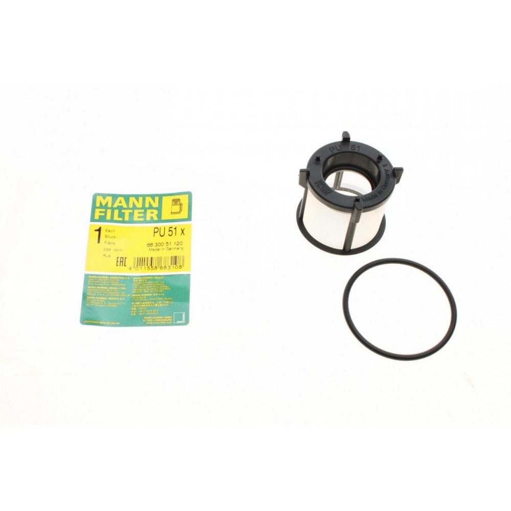 PU 51 x MANN-FILTER Паливний фільтр