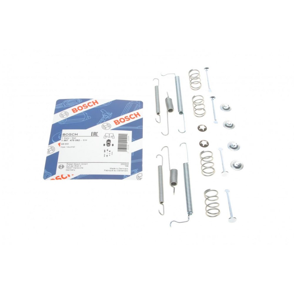 1 987 475 082 BOSCH Комплектуючі гальмівна колодка