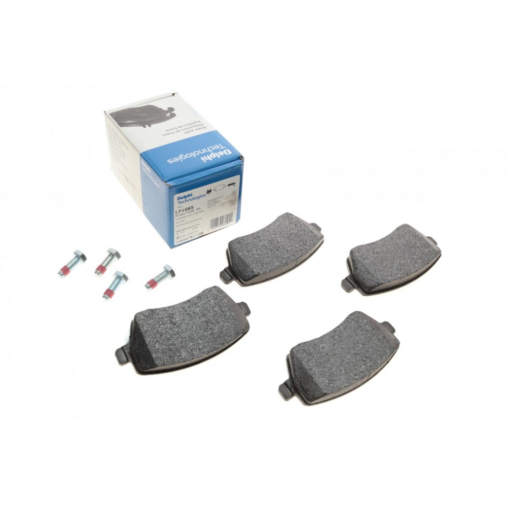 LP1865 DELPHI Комплект гальмівних колодок дисковий гальм