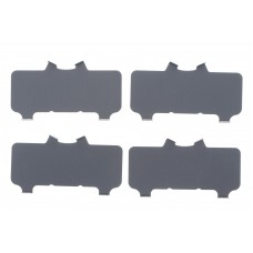 Комплект протискрипних пластин (передніх) Mitsubishi Pajero IV/Toyota Hilux 06-/Land Cruiser Prado/Lexus GX 01-