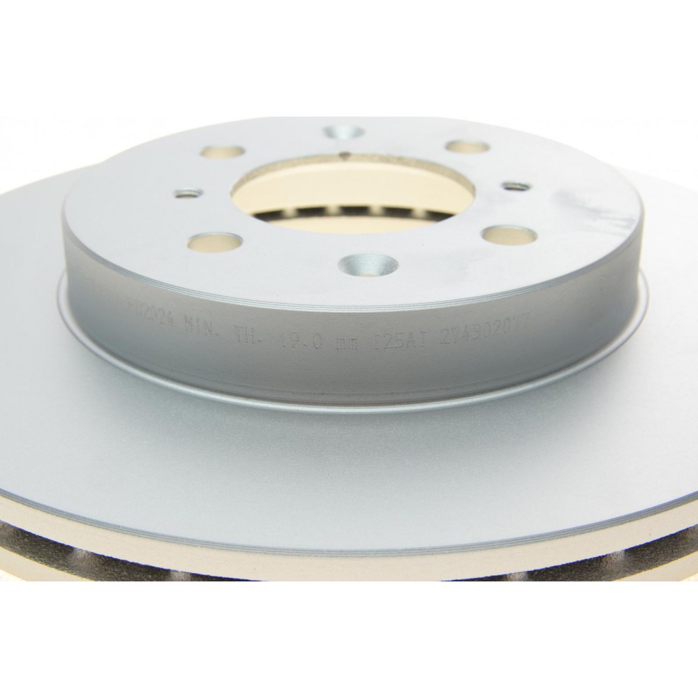 Диск гальмівний (передній) Honda Civic V/VI/VII 90-05/Jazz 08-/CRX 89-98 (262x21)