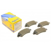 22-0710-0 METELLI Комплект гальмівних колодок дисковий гальм