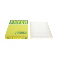 CU 2952 MANN-FILTER Фільтр повітря у внутрішньому просторі