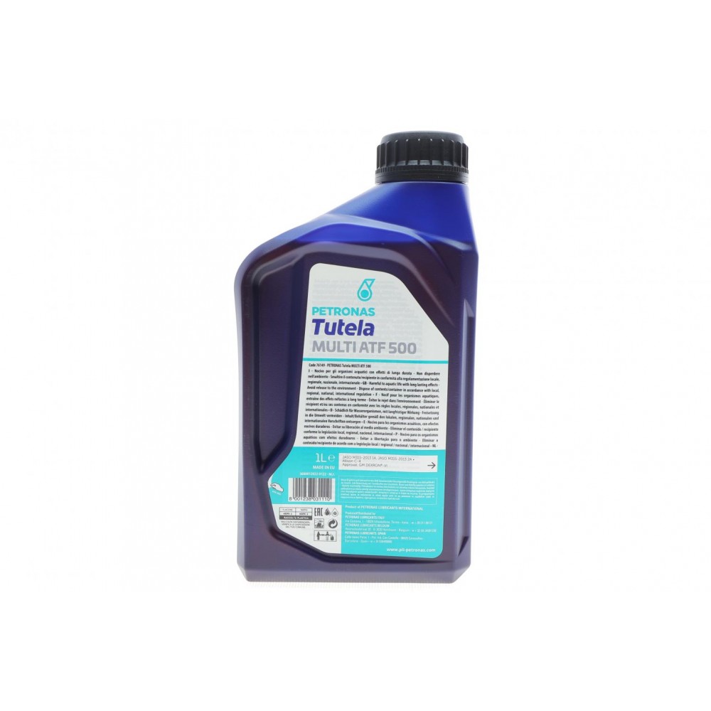 Олива TUTELA MULTI ATF 500 (1L) (DEXRON VI/BMW ETL 7045 E/ETL 8072 B/VW G 052 025/G 052 162)
