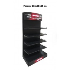 Стенд для оливи MOTUL MML (2160 х 980 х 530 мм)