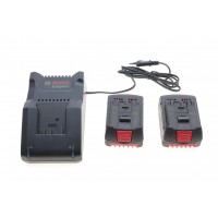 Набір 2-х акумуляторів для електроінструменту GBA 18V 4.0Ah + зарядний пристрій GAL 18V-40