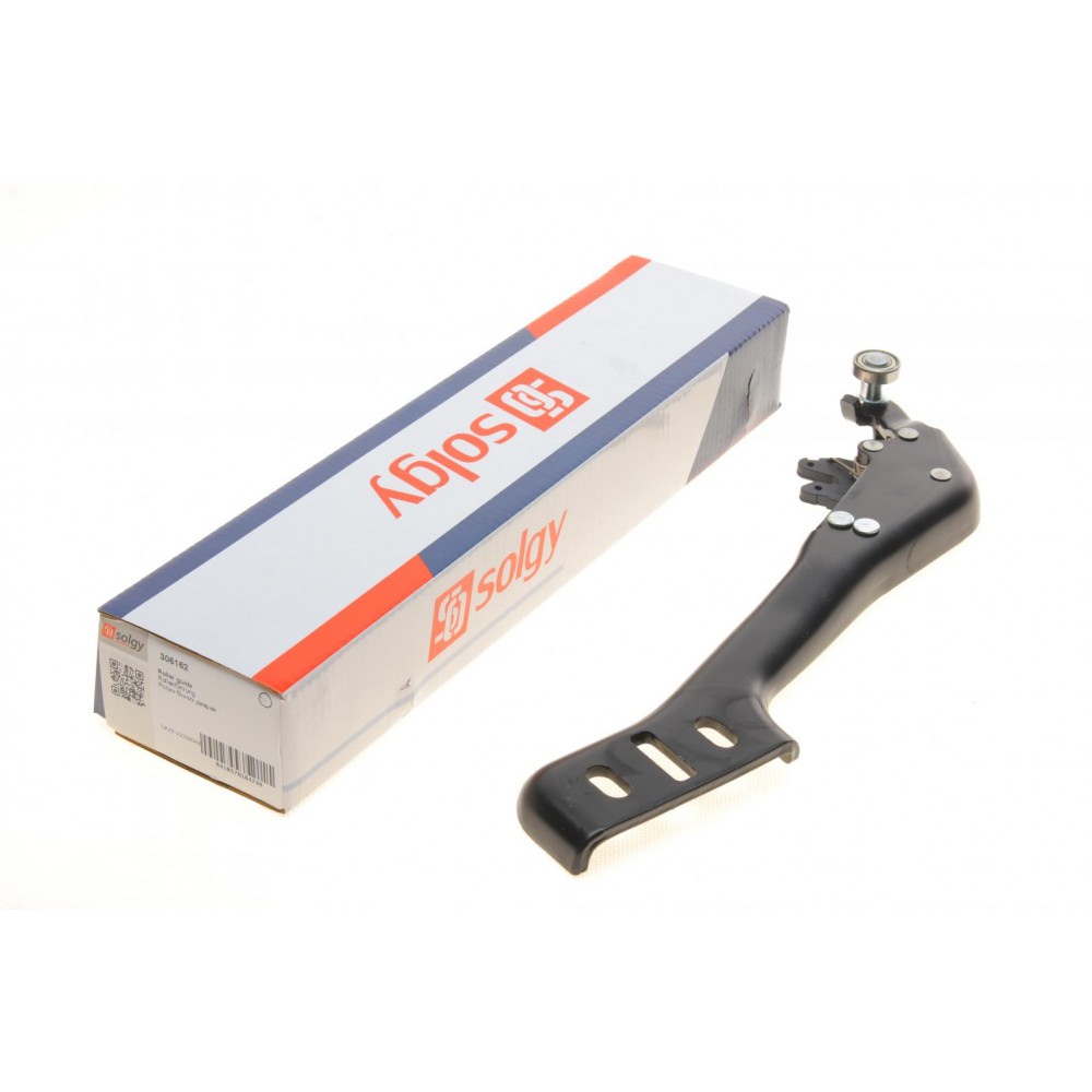 Ролик дверей (бічних/нижній) Ford Transit Custom 12- (R) (с кронштейном) 