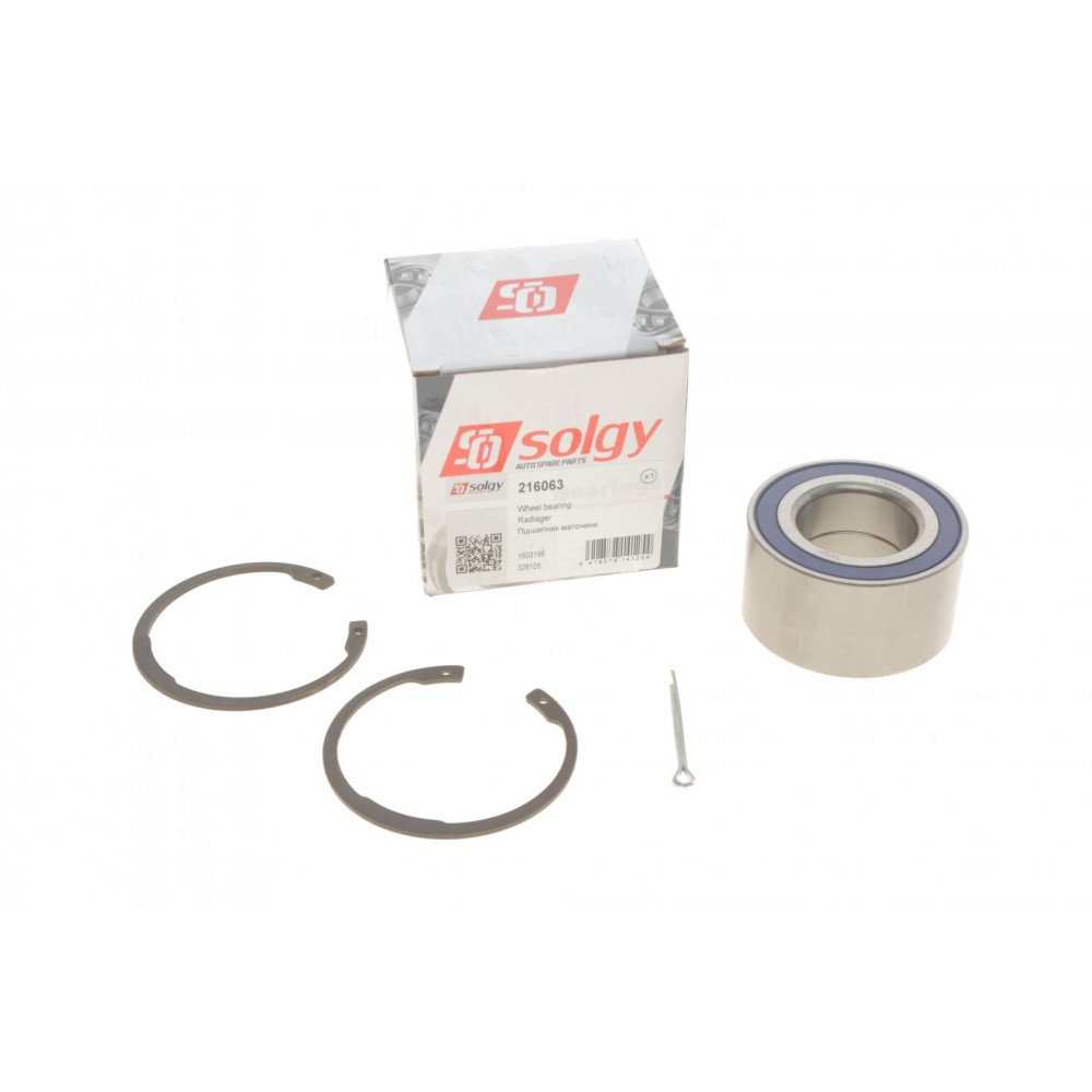 Підшипник маточини (передньої) Opel Vectra (39x74x39) (к-кт)