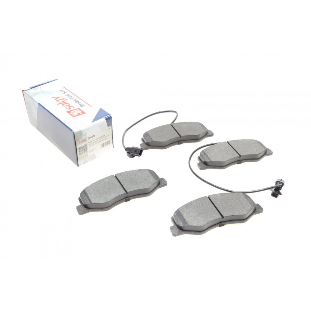 Колодки гальмівні (задні) Renault Master 10- (спарка) (з датчиком)