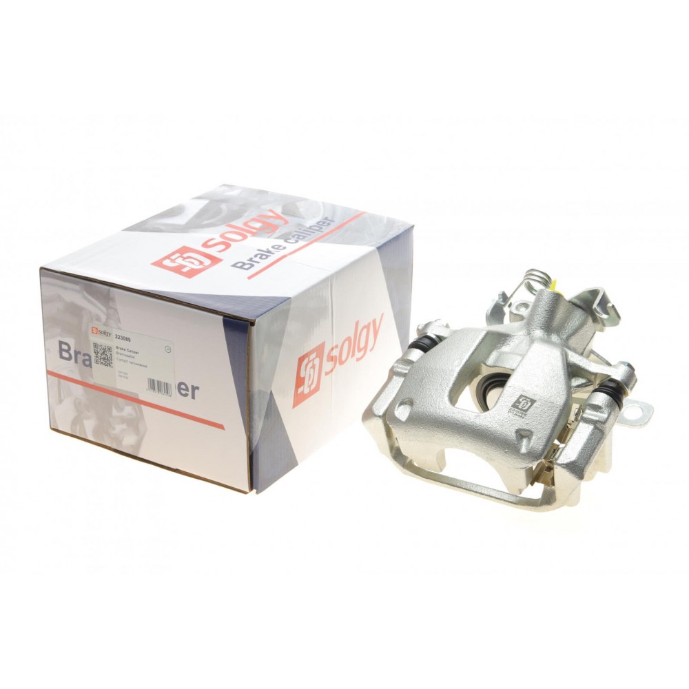 Супорт гальмівний (задній) (R) Ford Transit 06- (+скоба)