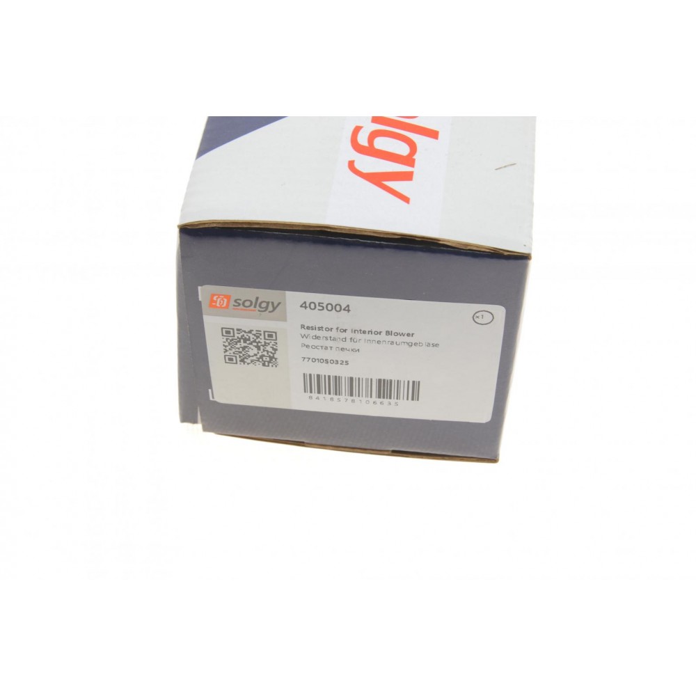 Реостат пічки Renault Trafic/Opel Vivaro 1.9D-2.5D 01-