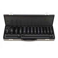 Набор головок ударных 6-ти гранных JBM 1/2 (15шт) (52346) купити в Україні