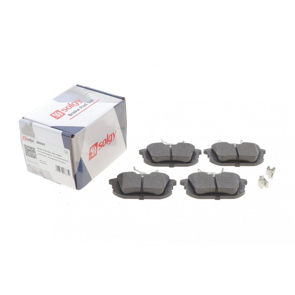 Колодки гальмівні (задні) Mitsubishi Colt 04-12/Space Star 98-04/Carisma 95-06/Volvo S40/V40 95-04