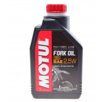 Вилочное олива 100% синтетичне MOTUL Fork Oil Very Light Factory Line SAE 2,5W, 1л (821901) (105962) купити в Україні