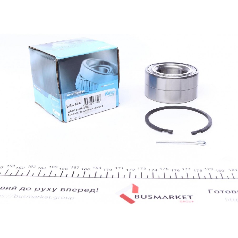 WBK-6507 KAVO PARTS Комплект підшипника ступиці колеса