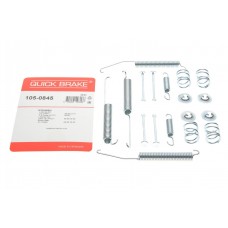 105-0845 QUICK BRAKE Комплектуючі гальмівна колодка