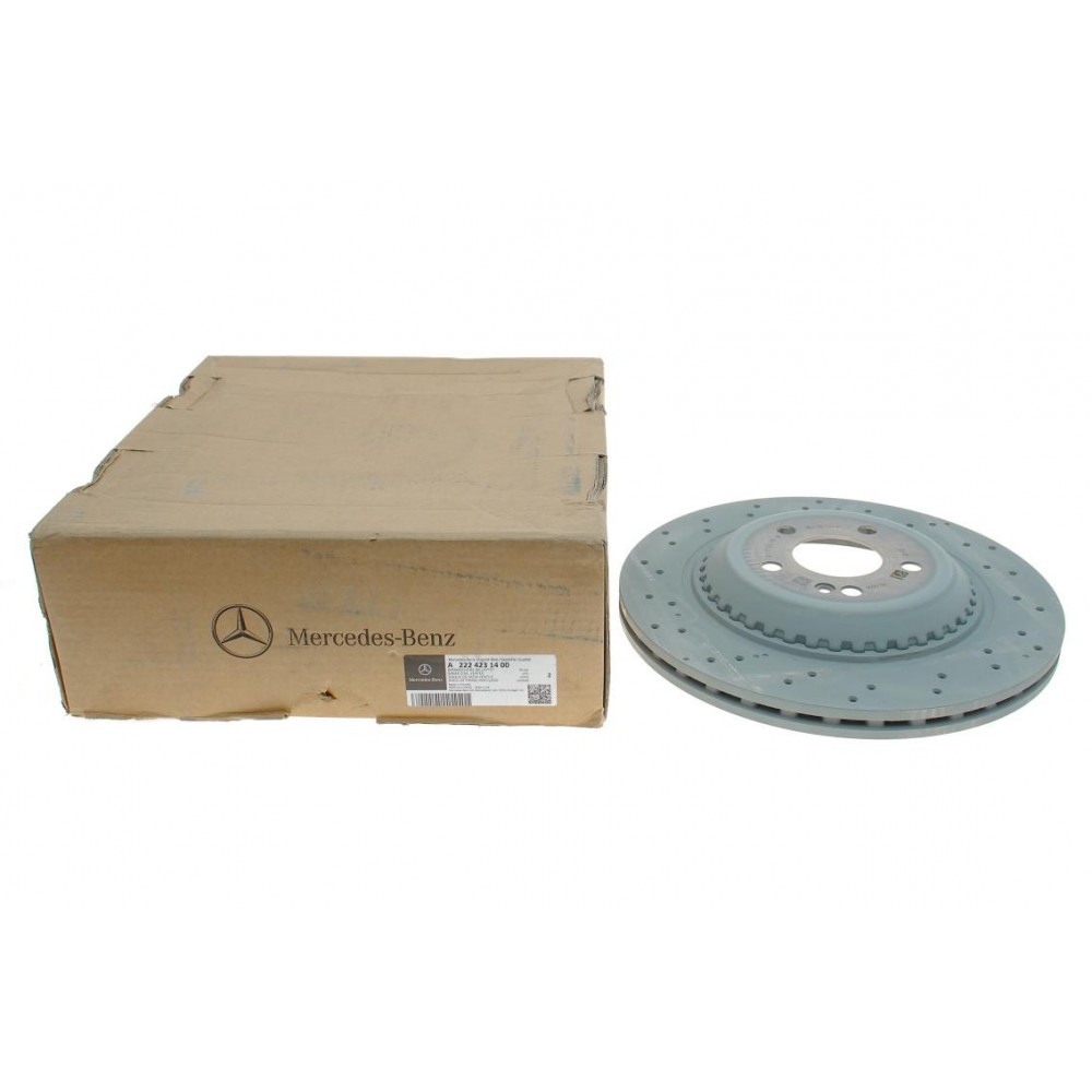 Диск гальмівний (задній) MB S-class (W222/A217/C217) 13-20 (340x24) (з покриттям) (вентильований)