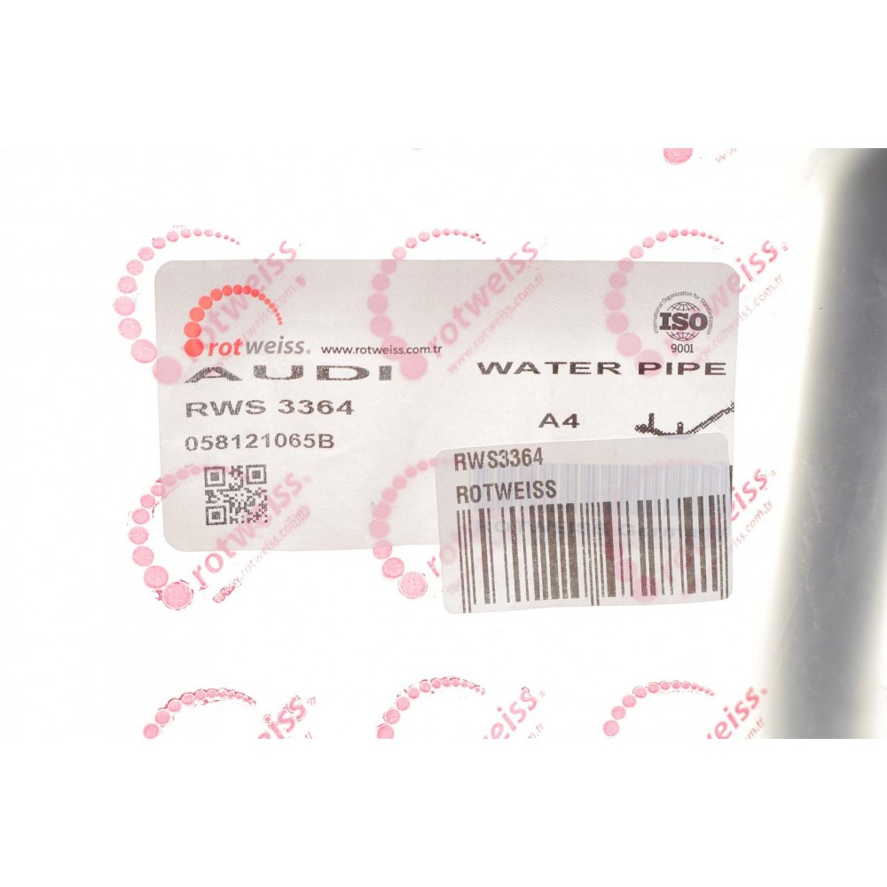 Патрубок системи охолодження Audi A6/VW Passat 96-05