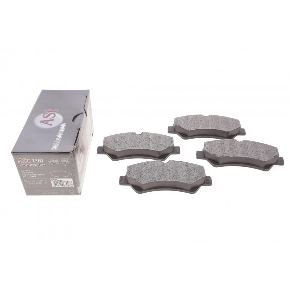 Колодки гальмівні (задні) MB Sprinter 209-319 CDI/VW Crafter 30-35 06-