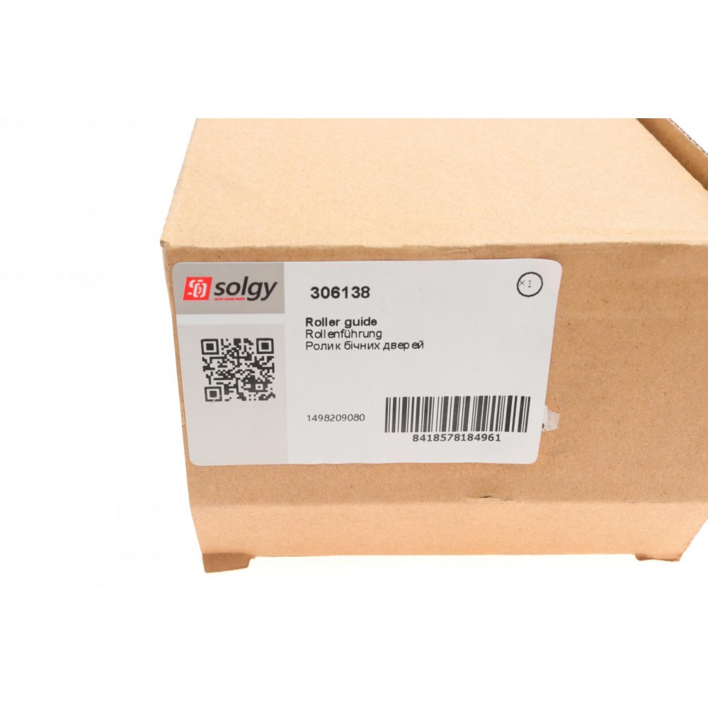 Ролик дверей (бічних/верхній) Fiat Scudo 07-16 (R) (з кронштейном)